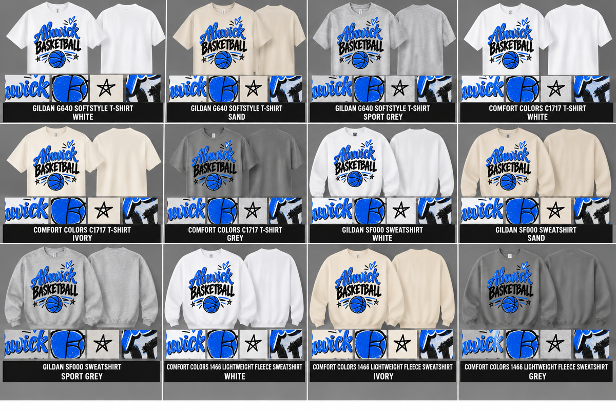 Alnwick Basketball – Royal Blue & Black