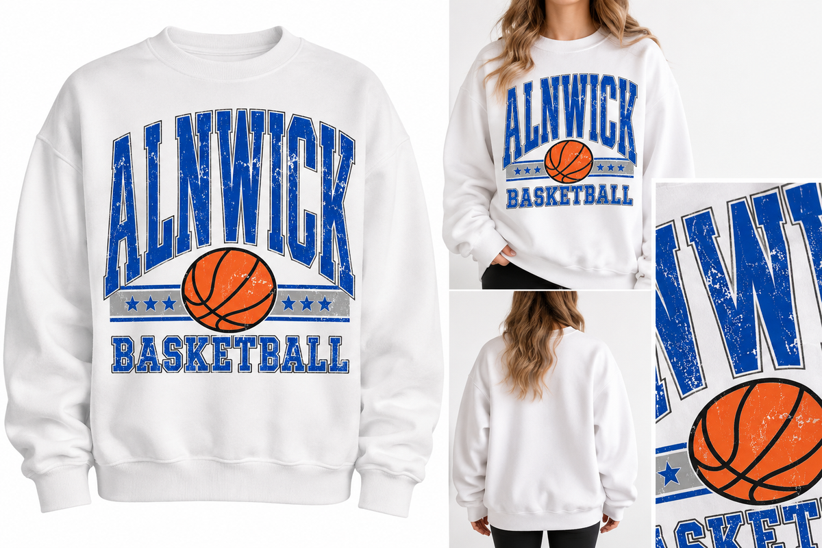 Vintage Alnwick Basketball