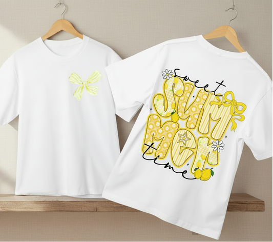Sweet Summertime Lemon Tee🍋