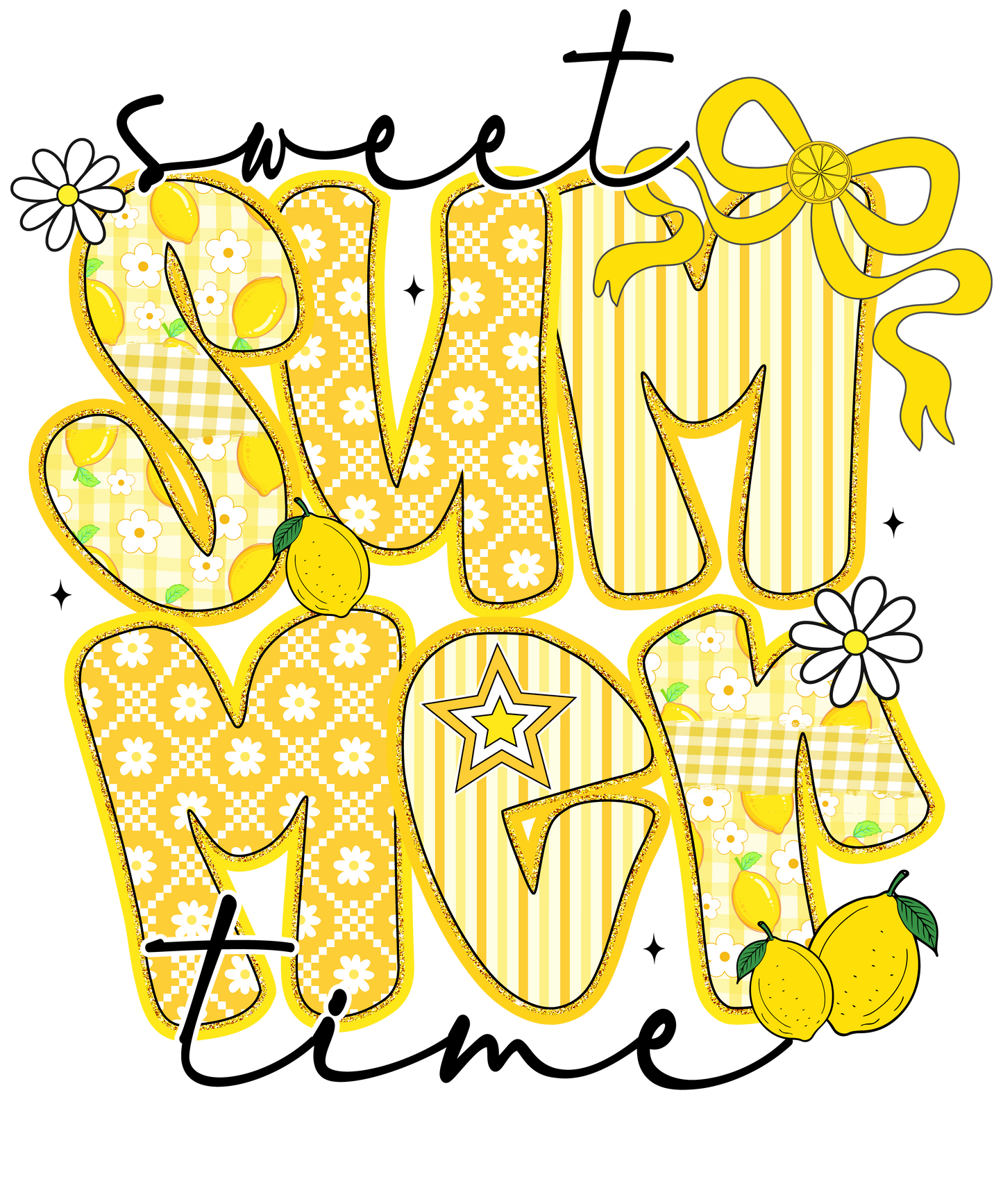 Sweet Summertime Lemon Tee🍋