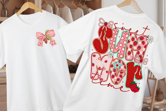 Sweet Summertime Strawberry Tee🍓